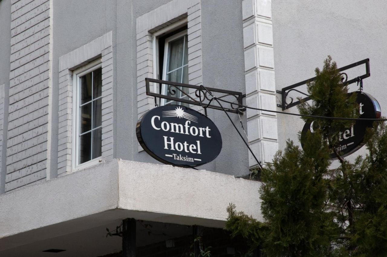 Comfort Hotel Taksim Istanbul Bagian luar foto